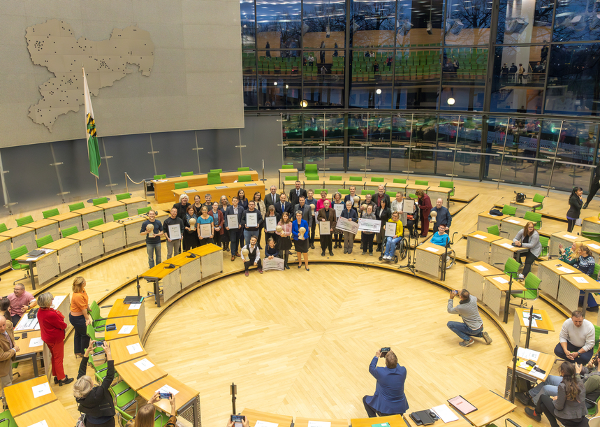 Verleihung des Sächsischen Inklusionspreises 2024