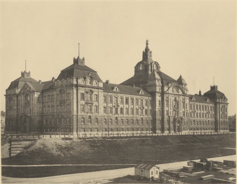 Historische Ansicht der Sächsischen Staatskanzlei