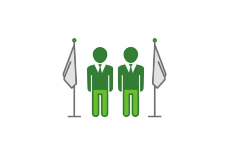 Ein Bildicon, welches die Staatssekretäre der Staatskanzlei symbolisiert.